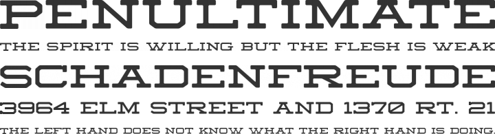 Sedgwick Co Font Phrases