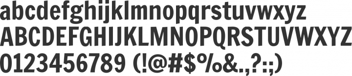 Francois One Font Specimen