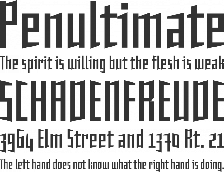 Daela Font Phrases
