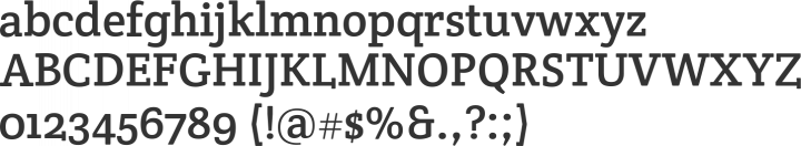 Crete Round Font Specimen