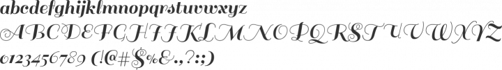 Sail Font Specimen