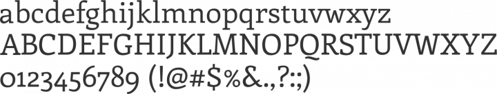 Enriqueta Font Specimen