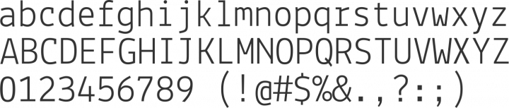 Lekton Font Specimen