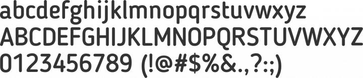 Blogger Sans Font Specimen