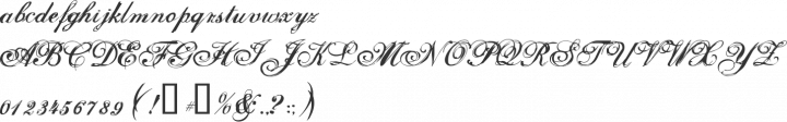 Selfish Font Specimen