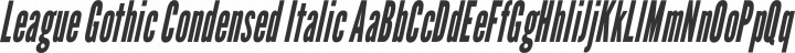 league gothic font download