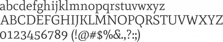 Mate Font Specimen