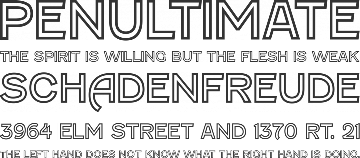 Fenwick Font Phrases