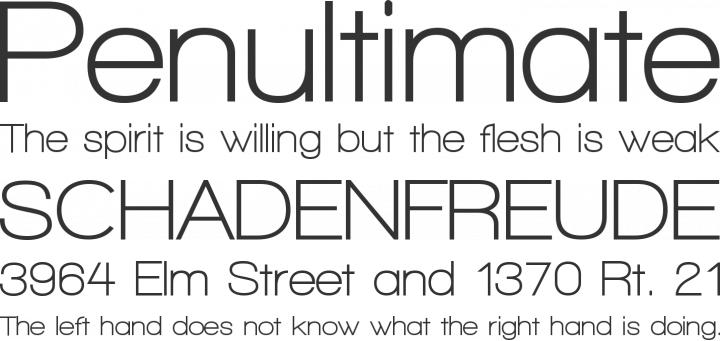 Walkway Font Phrases