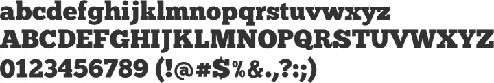 ChunkFive Font Specimen