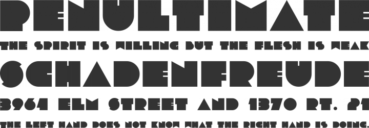Dubtronic Font Phrases