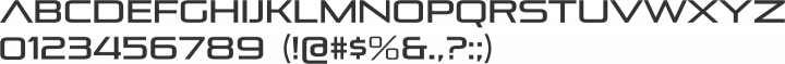 Pirulen Font Specimen