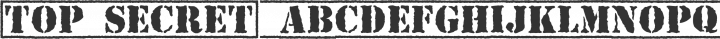 Top Secret Font Free by Cpr.Sparhelt | Font Squirrel