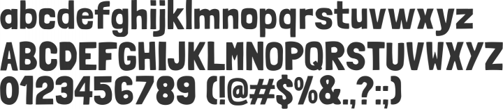 Londrina Font Specimen