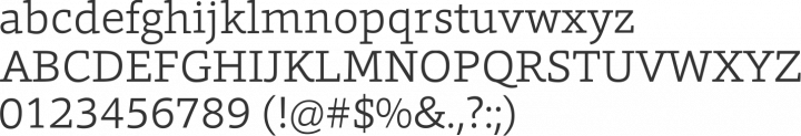 Foro Font Specimen