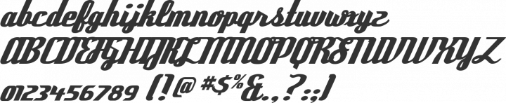 Deftone Stylus Font Specimen