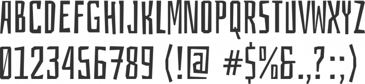 Bahiana Font Specimen