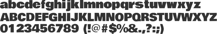 Bowlby One Font Specimen