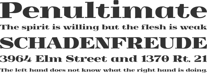 Yokawerad Font Phrases
