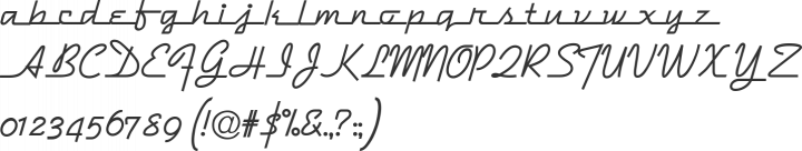 DymaxionScript Font Specimen