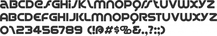 Spin Cycle Font Specimen