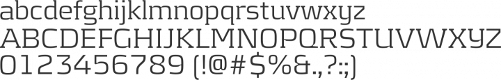 Kontrapunkt Font Specimen