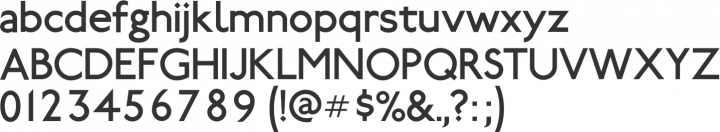 Railway Font Specimen