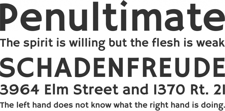 Hammersmith One Font Phrases