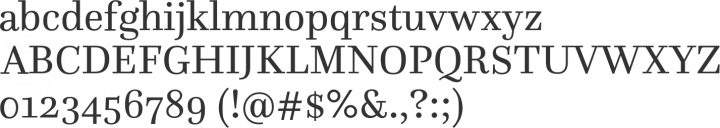 Questa Font Specimen