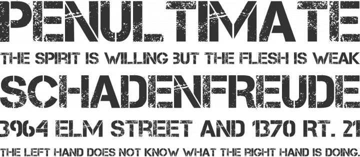 Capture it Font Phrases