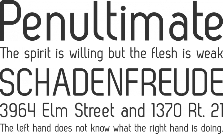 Zag Regular Font Phrases