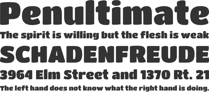 Titan One Font Phrases