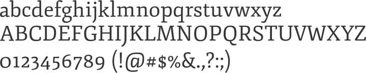 Fjord Font Specimen