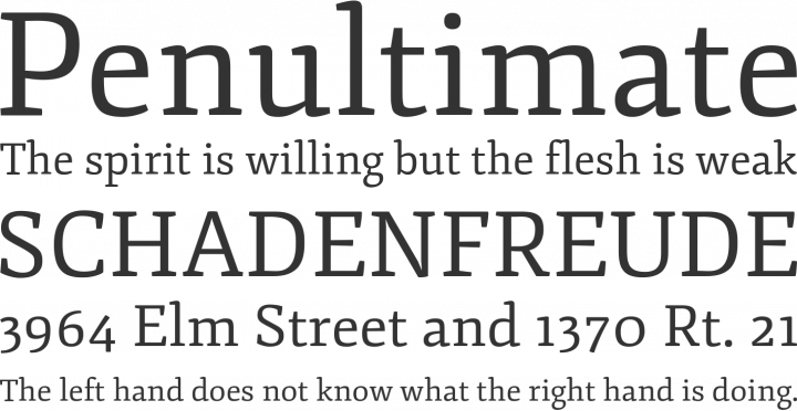 Fjord Font Phrases