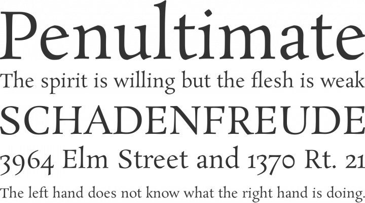 Rosarivo Font Phrases