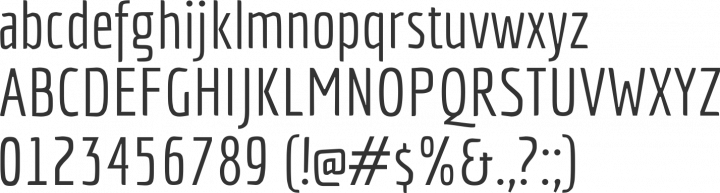 Economica Font Specimen