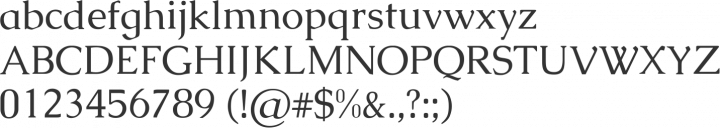 Caudex Font Specimen