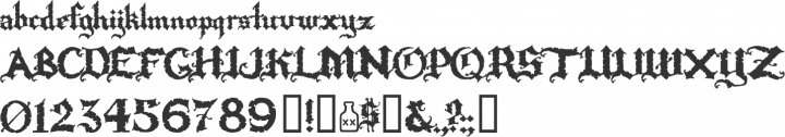 Rapscallion Font Specimen