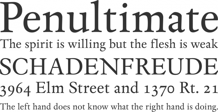 Espinosa Nova Font Phrases
